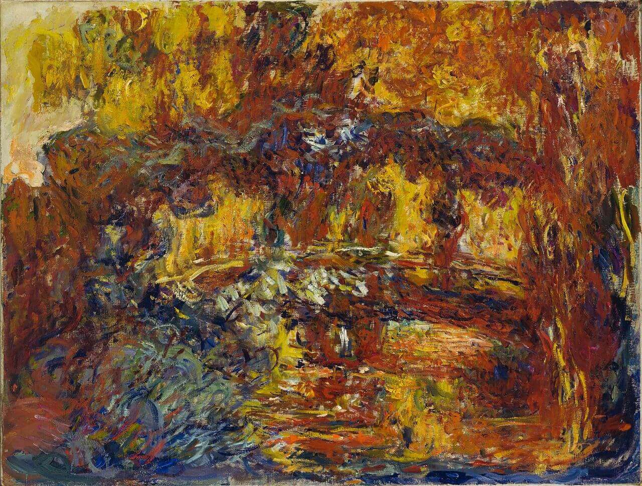 le pont japonais de claude monet