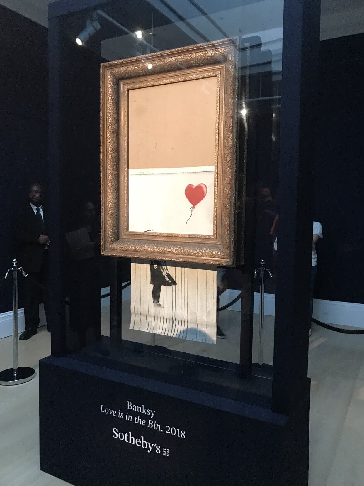  Love is in the Bin banksy