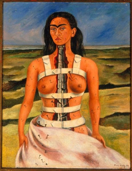 #4 The Broken Column, 1944 FRIDA KAHLO