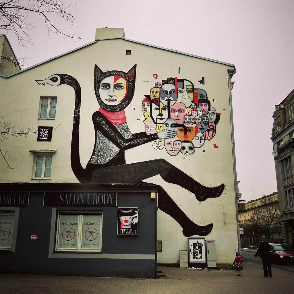 art urbain dans la ville de nice street art