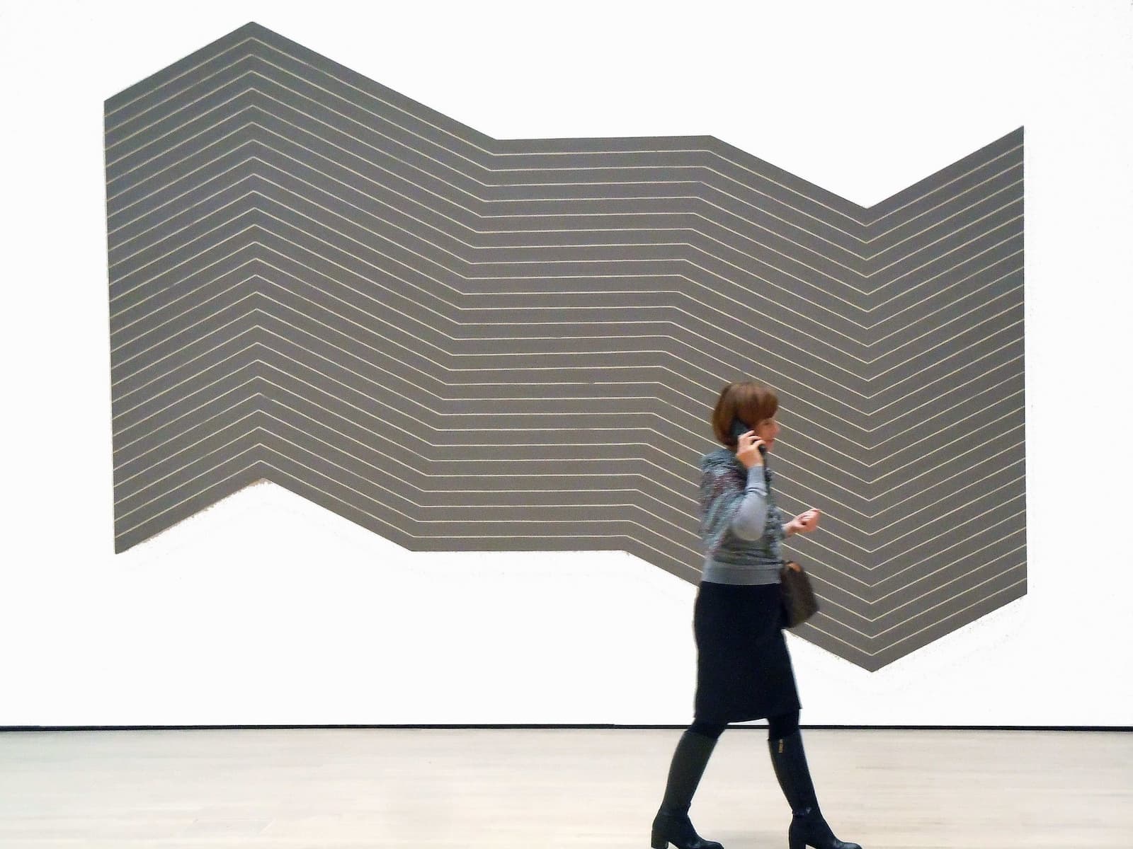 Mas o menos franck stella minimalisme