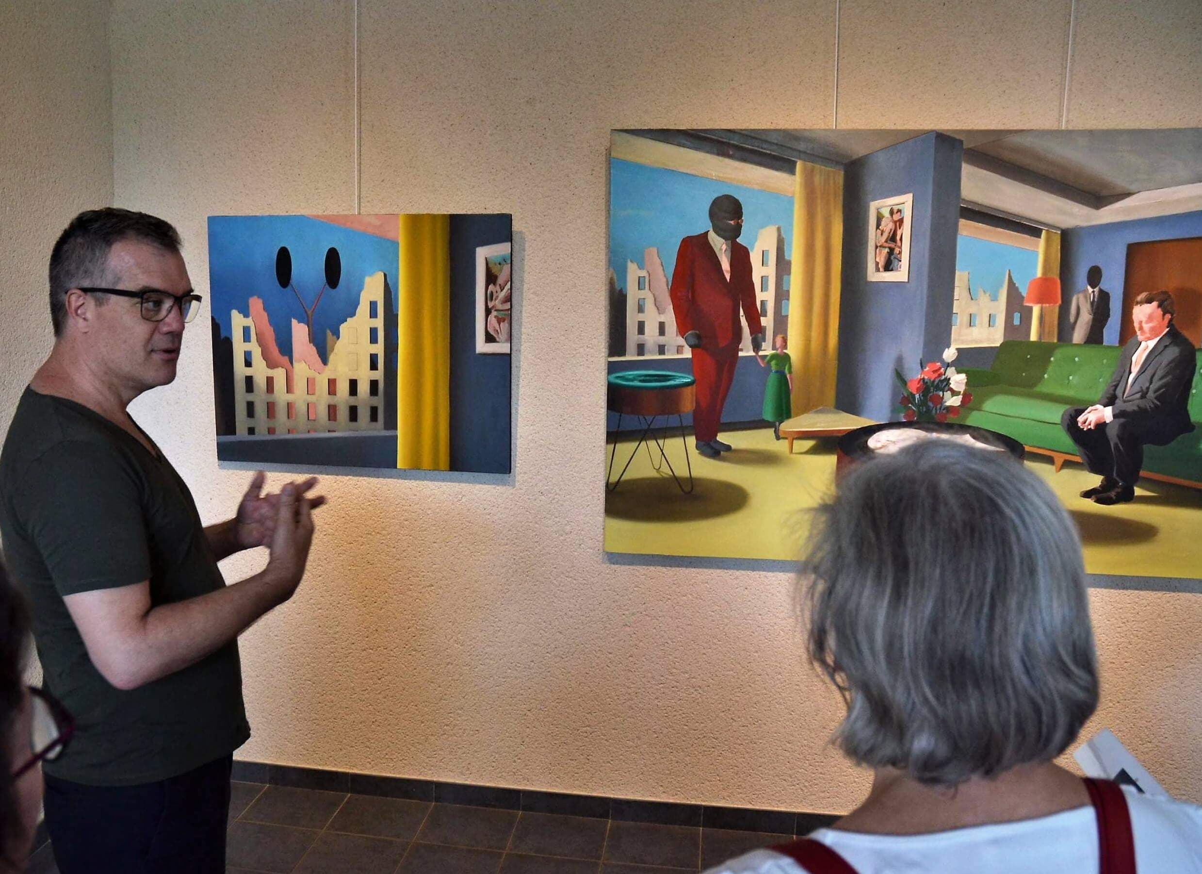 Mihael Milunovic, a Serbo-Croat artist based in France