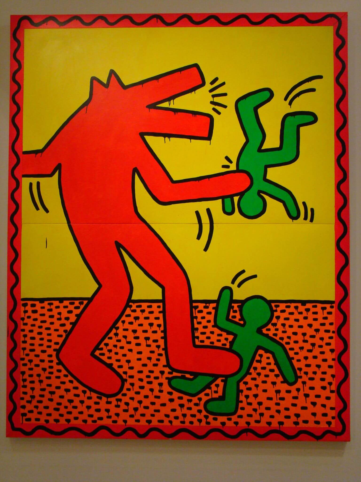 keith haring musée d'art moderne paris