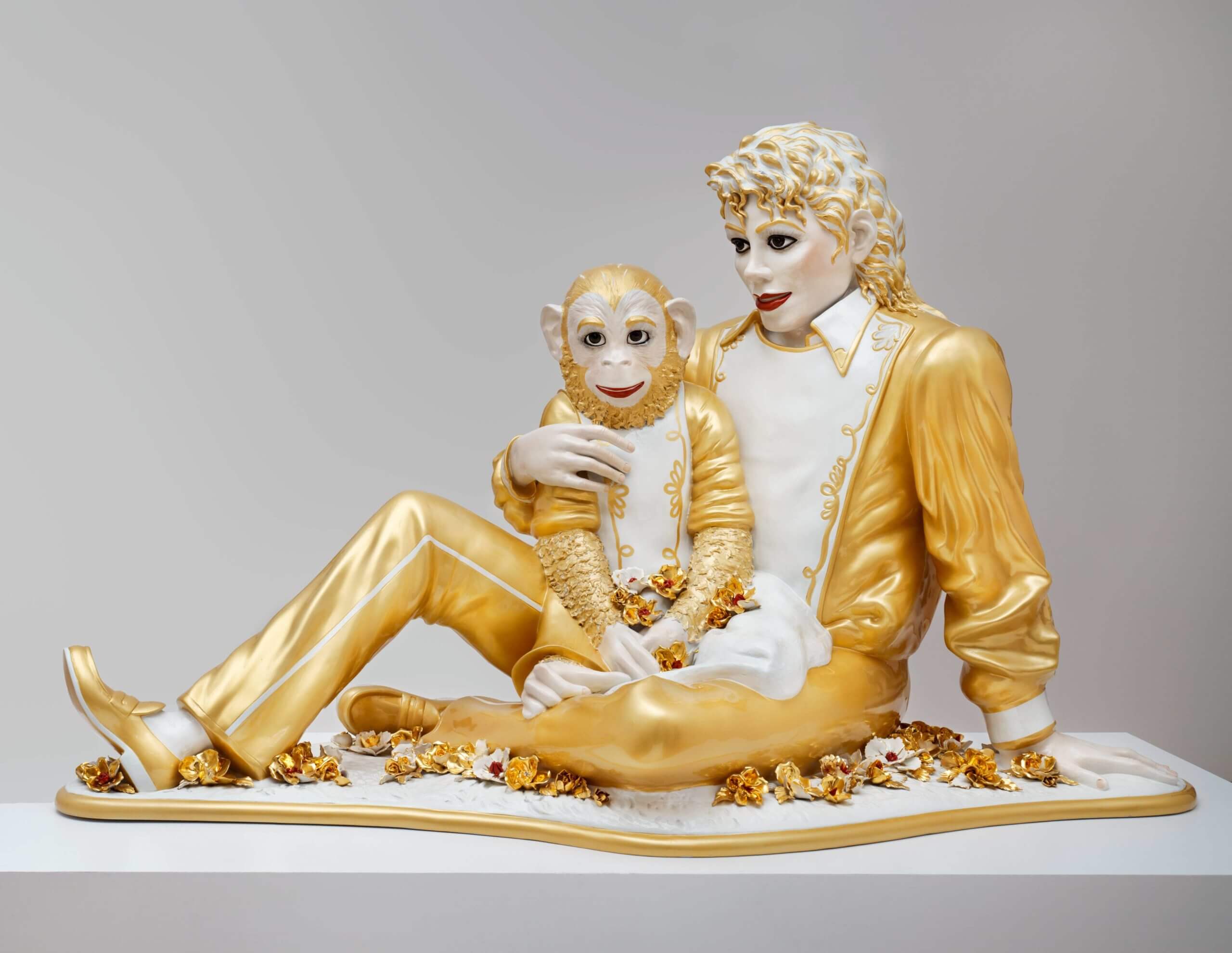 michael jackon bubble par jeff koons