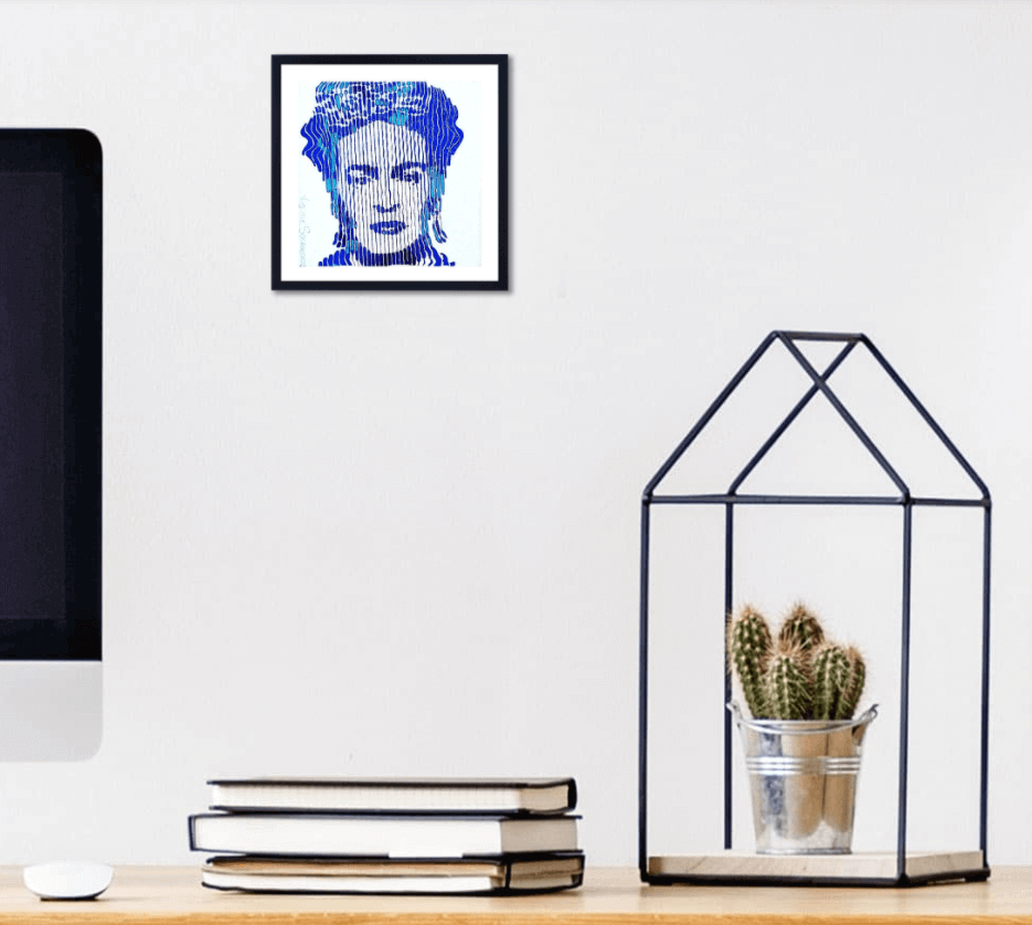 virginie shroeder paintings frida kahlo