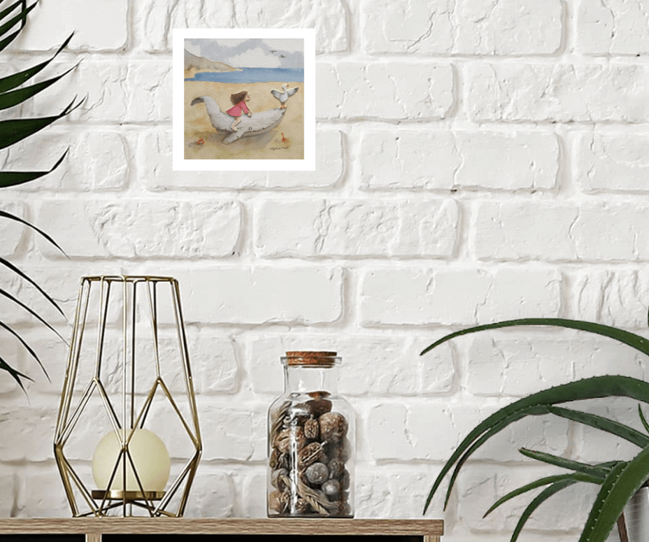 image carré d'artistes aquarelle