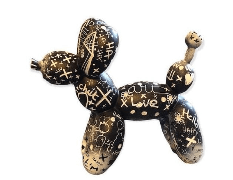 pauline salvan ballon dog comme jeff koons 
