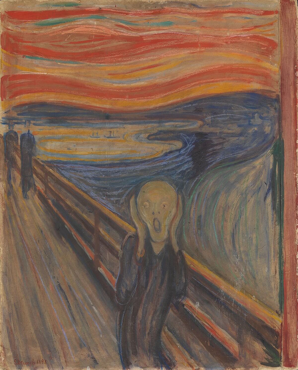 work the scream of munch 