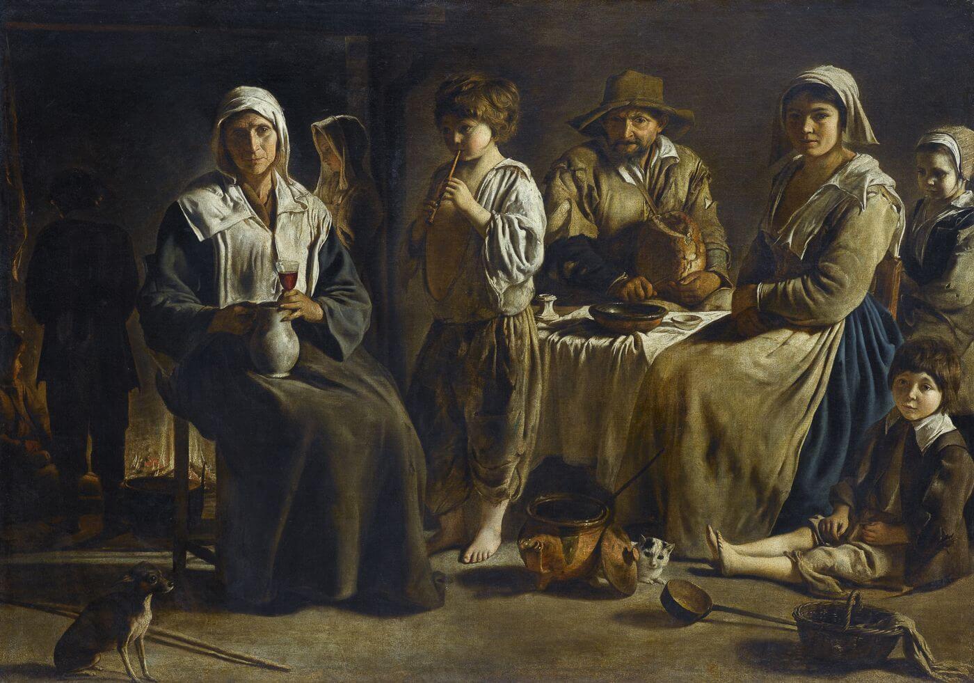 family of peasants le nain