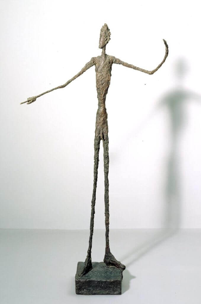giacometti homme au doigt