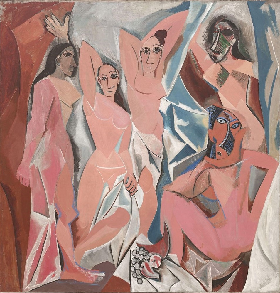 pablo picasso les demoiselles d'avignon