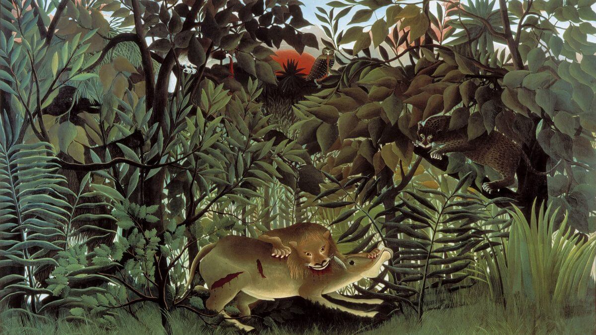 henri rousseau le douanier peinture paysage