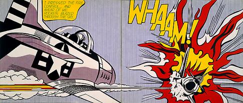 Roy Lichtensteint Whaam ! (1963)