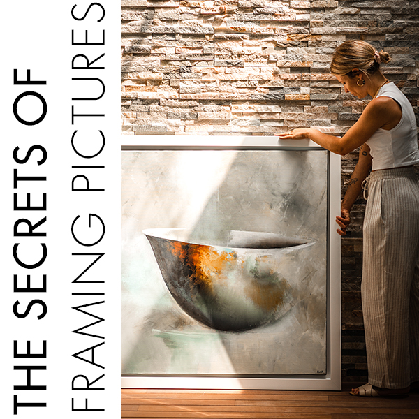 how to frame a painting- decoration guide