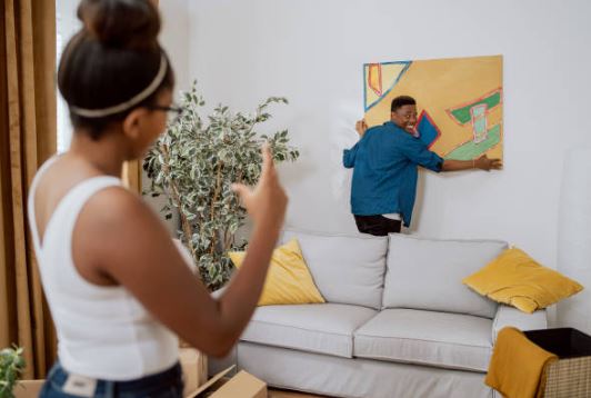 accrocher un tableau sans faire de trou dans le mur