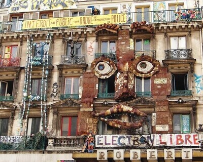 Artist space at 59 Rivoli, Paris