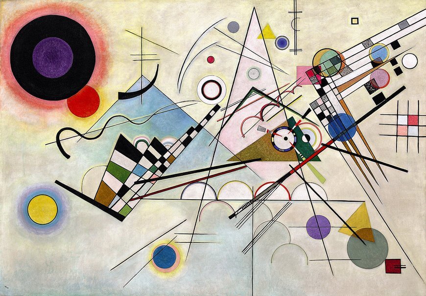 kandinsky composition 8 tableau art abstrait