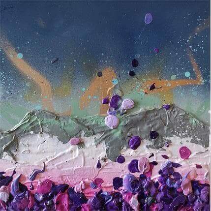 Mountains awaken de Herring Lee oeuvre d'art inspirée de jackson pollock