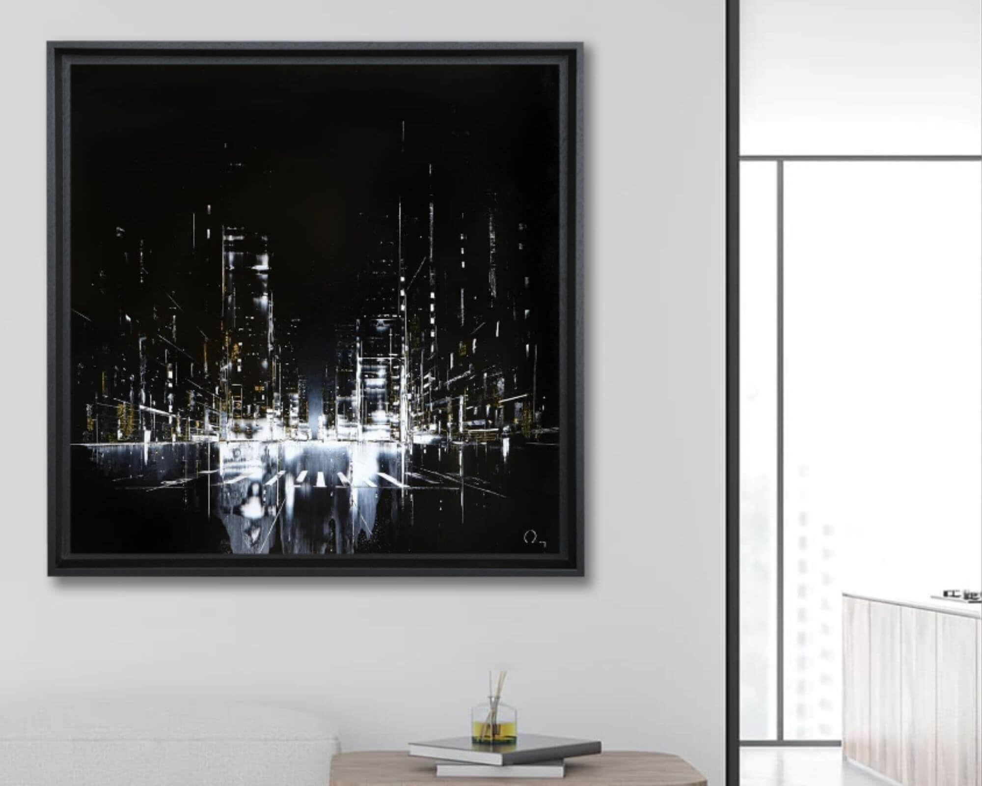 décoration murale moderne salon