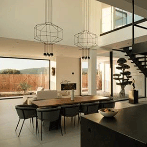 minimalist metal wall decor