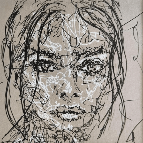 emy de sebastien allart noir et blanc tableau