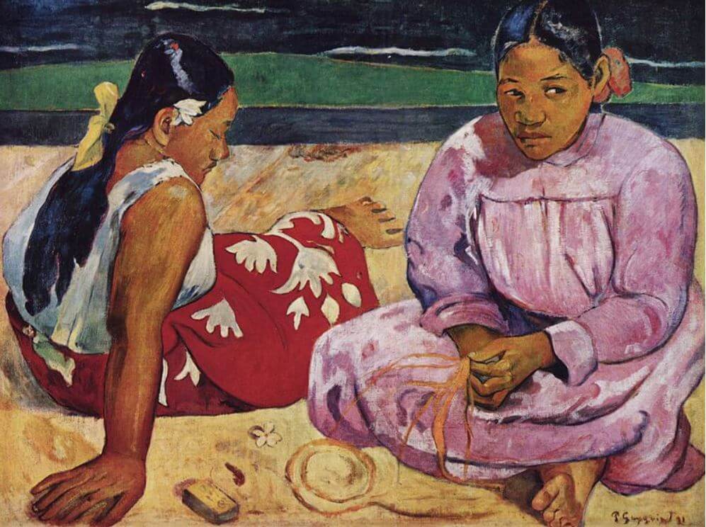 femmes de polynésie - paul gauguin