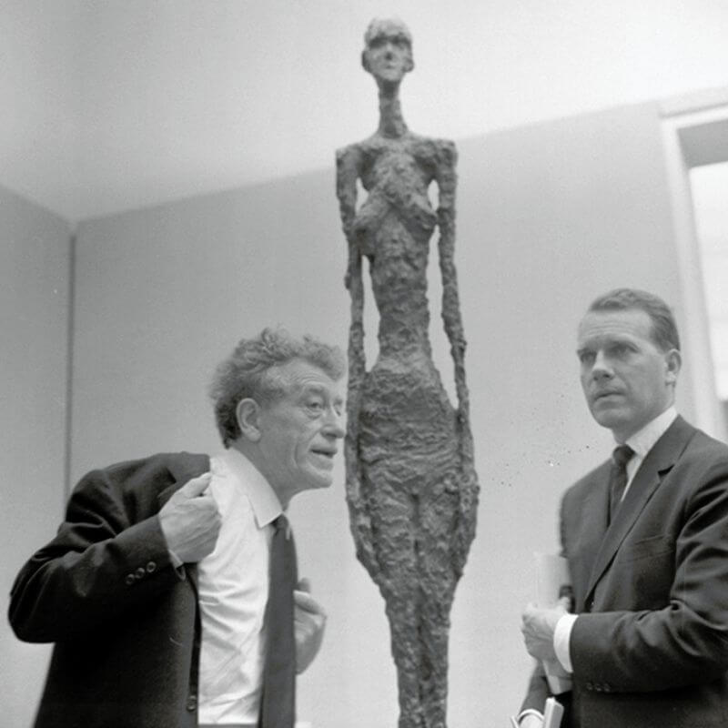 alberto giacometti , sculpteur 