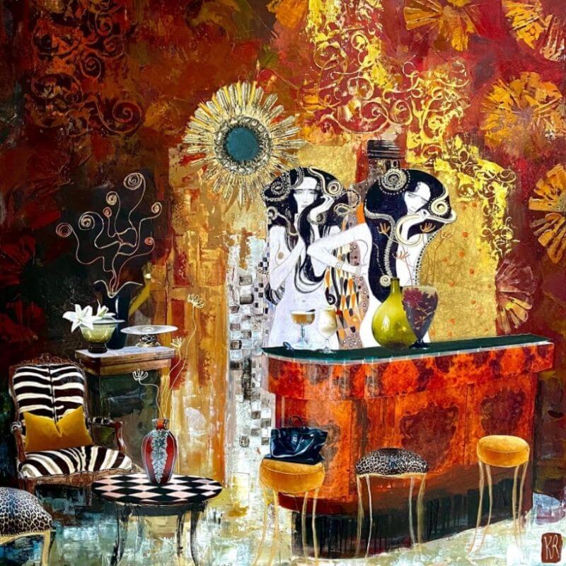 inspiration gustav klimt collection 