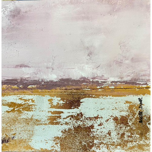 Oeuvre abstraite comme idée de cadeau pour sa mère