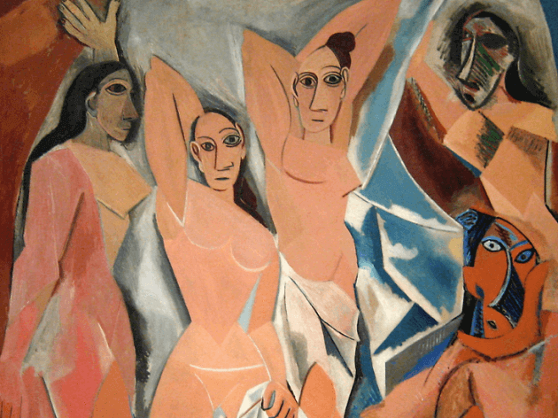 les demoiselles d'avignon par pablo picasso