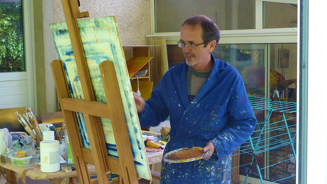 Ogier  Yves peintre de paysage chez carré d'artistes