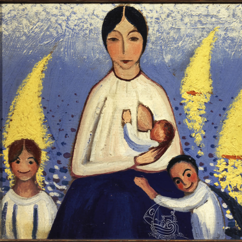 Maternitat, oeuvre de Dali pour la fête des mère