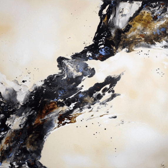 tableau abstrait naen