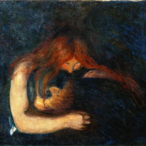 oeuvre célèbre munch le vampire 