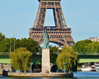 One of Paris Statues of Liberty