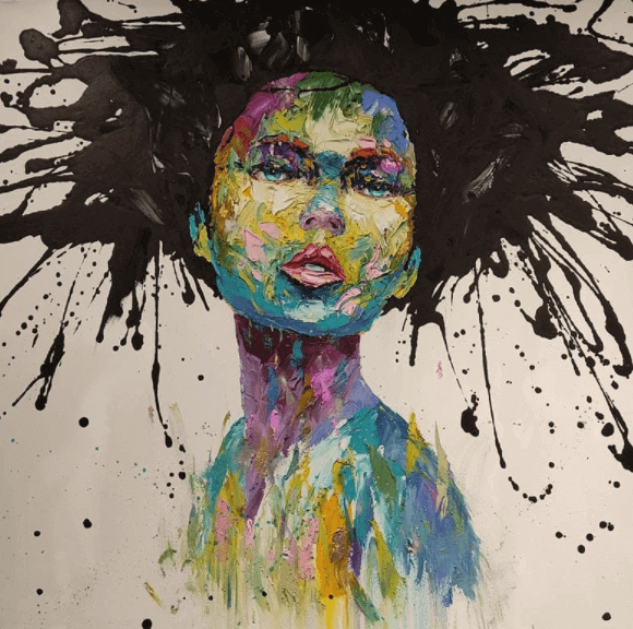 marc agusil oeuvre d'art orientales eyes en portait