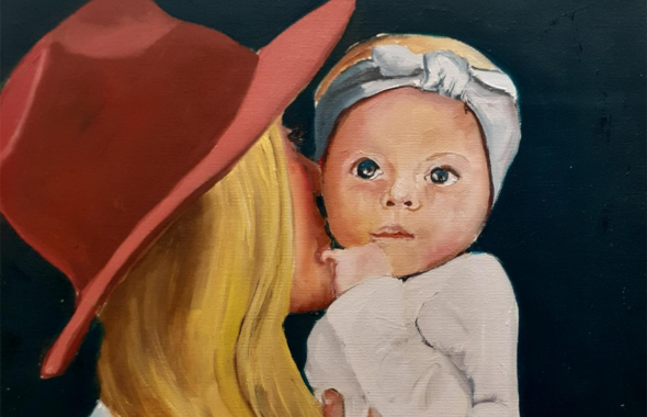 Paintings of scenes of life : Hat de Gallo Manuela