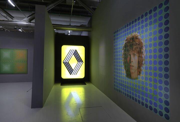 vasarely et le logo renault