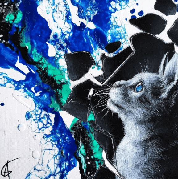 oeuvre d'art contemporain de anagruz intitulée saxo