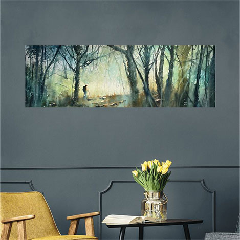 natural decoration green wall